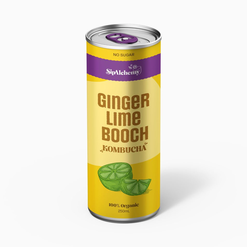 Ginger Lime Booch