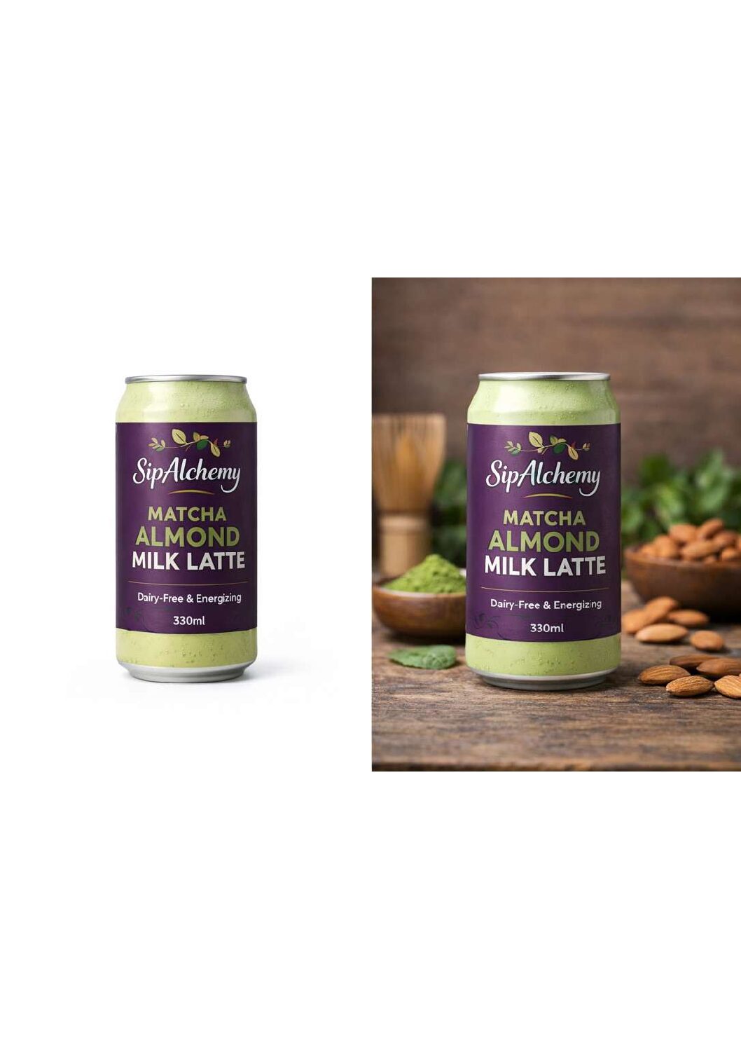 Matcha Almond Milk Latte - Rayza, Sydney A Harbour