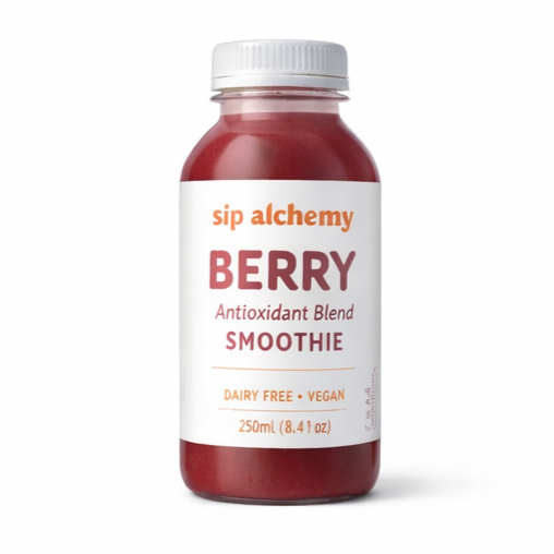 Healthy Berry Antioxidant Blend Smoothie 250ml bottle - Julieta
