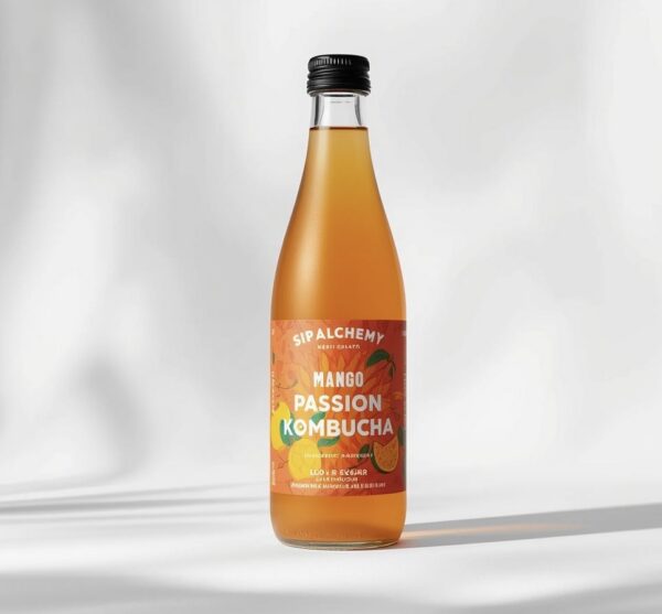 Mango Passion Kombucha – 500ml