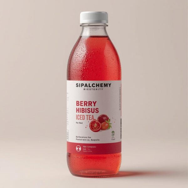 Berry Hibiscus Iced Tea 330ml -Marina