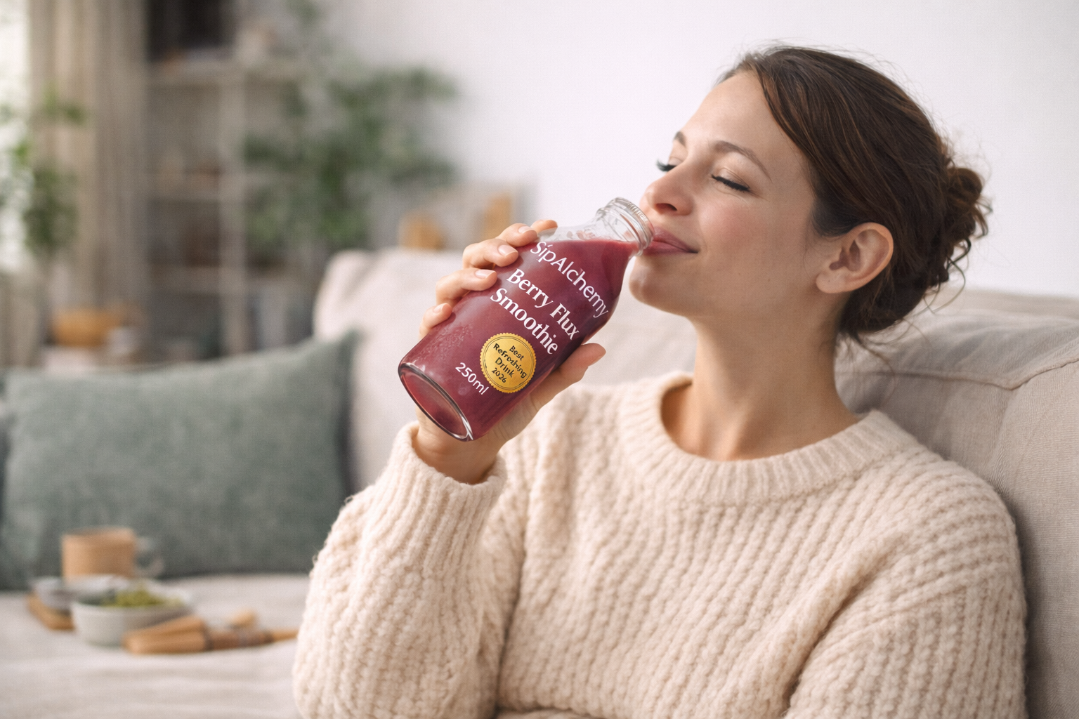 Berry Flux Smoothie 250ml-Lifestyle photo