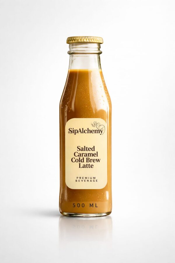 Salted Caramel Cold Brew Latte 500 ml