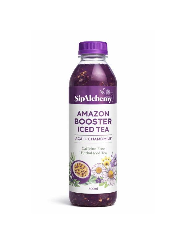 Amazon Booster Iced Tea (Açaí + Chamomile) - Jhuan, Harbour A Sydney