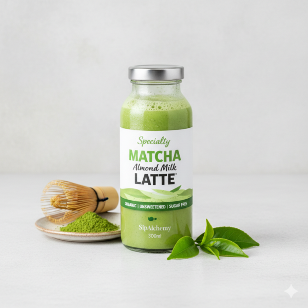 Matcha Almond Milk Latte – 250ml