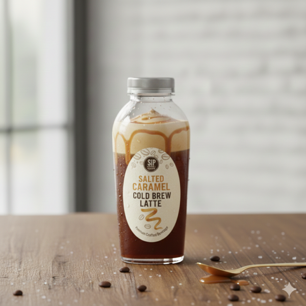 Salted Caramel Cold Brew Latte- Gabriela Melbourne