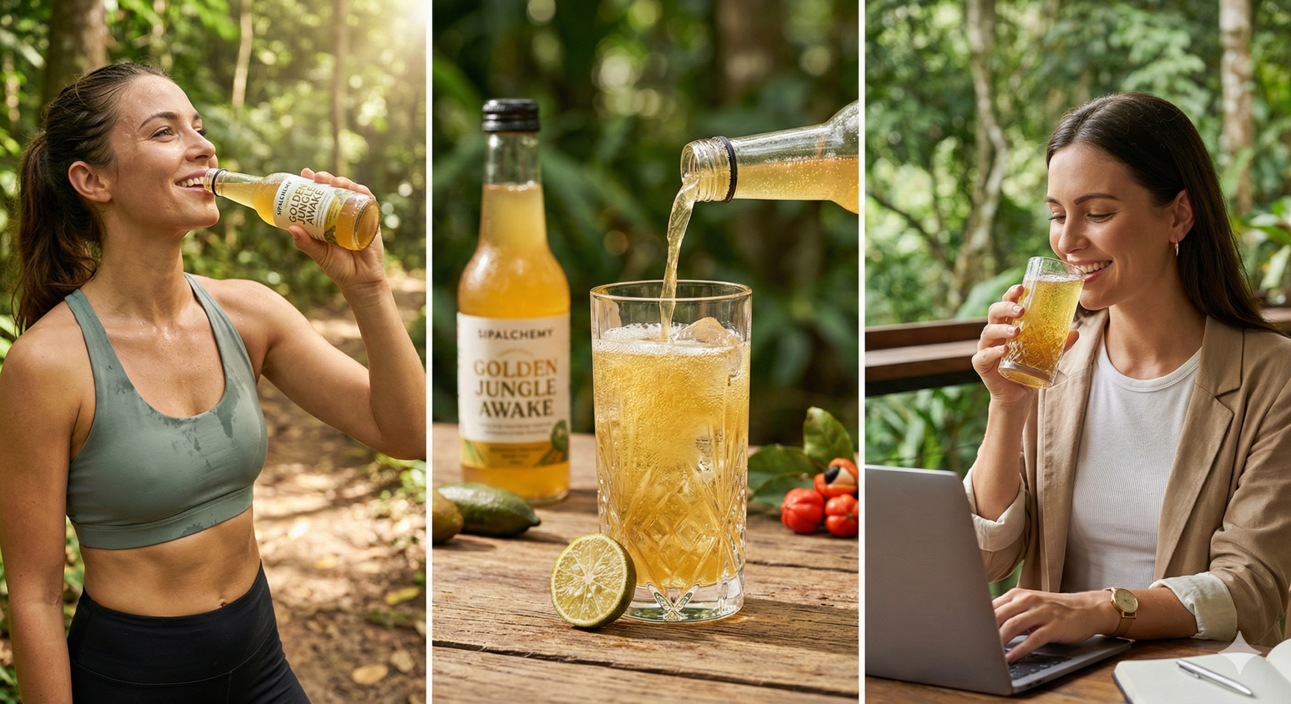 Golden Jungle Awake - Natural Guaraná & Lime Sparkler - Image 2