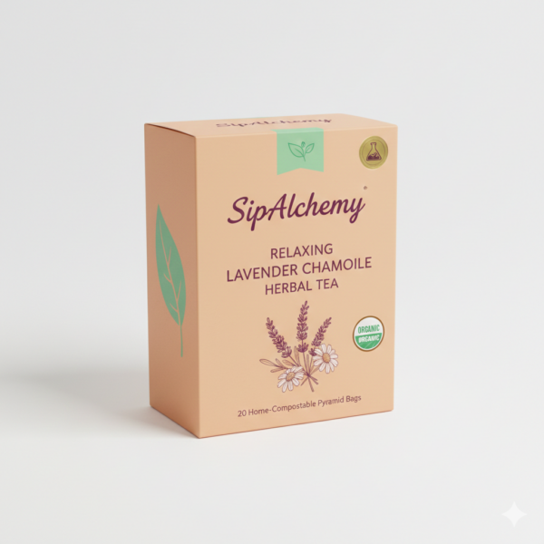 Lavender Chamomile Herbal Tea - 20 Bags - Sleep Support