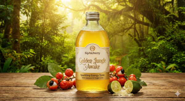 Golden Jungle Awake - Natural Guaraná & Lime Sparkler