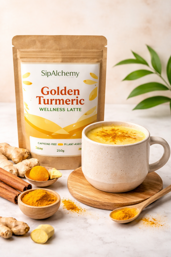 Golden Turmeric Wellness Latte