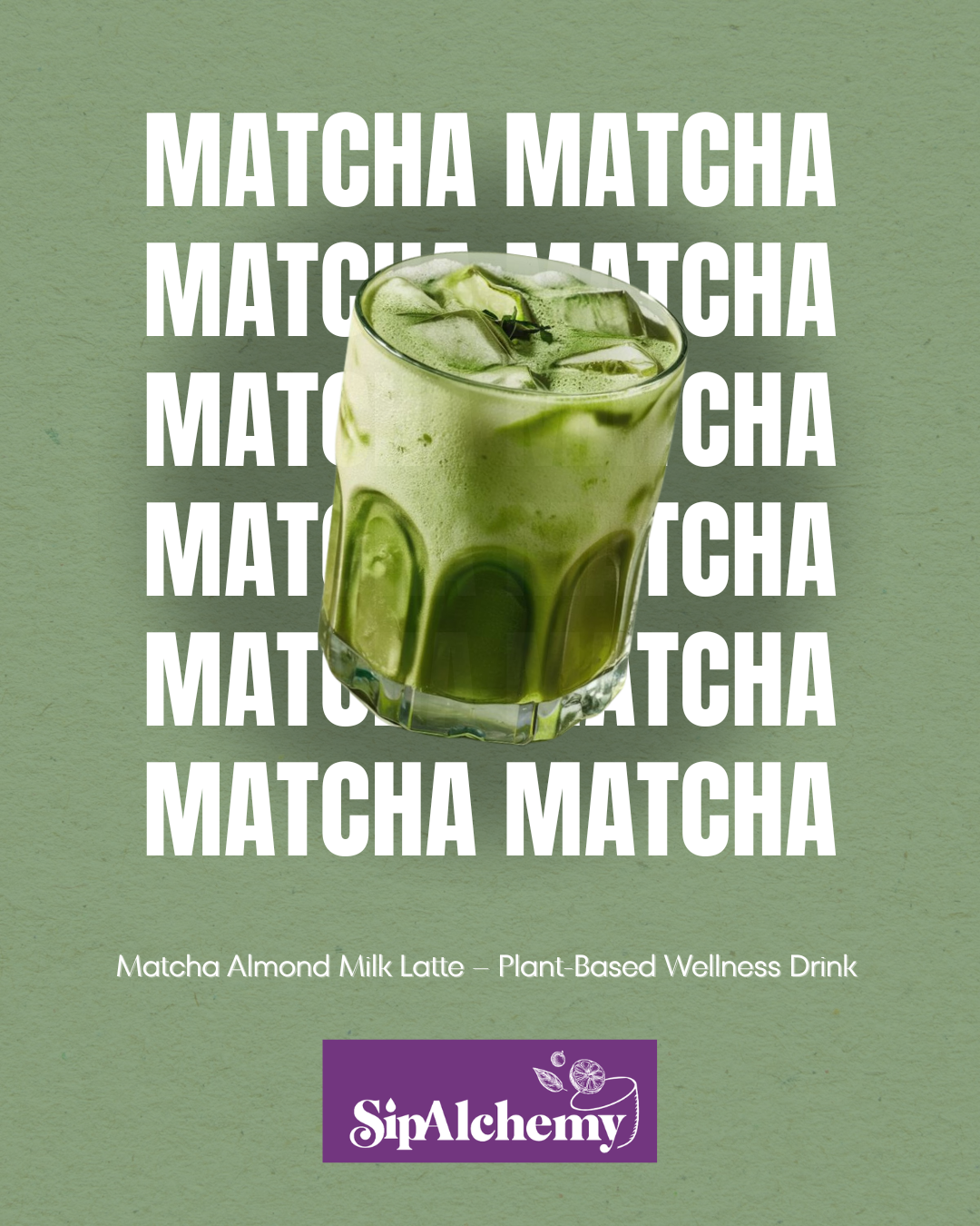 Matcha Almond Milk Latte - Image 2