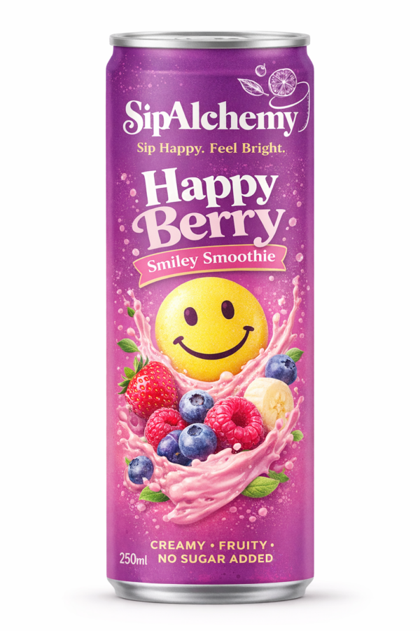 Happy Berry Smiley Smoothie Simon Harbour Special A Sydney