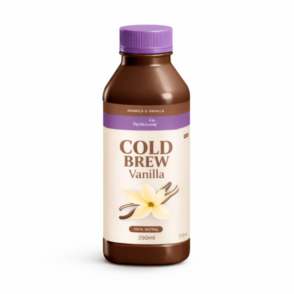 Cold brew coffee vanilla