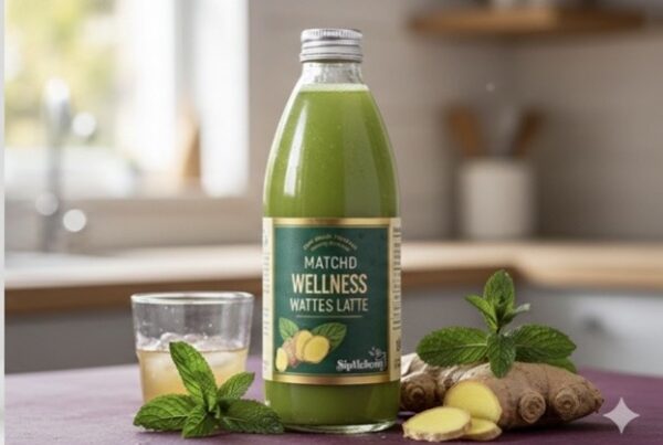 Matcha Almond Wellness Latte 350ml