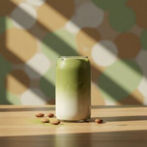 Matcha Almond Milk Latte
