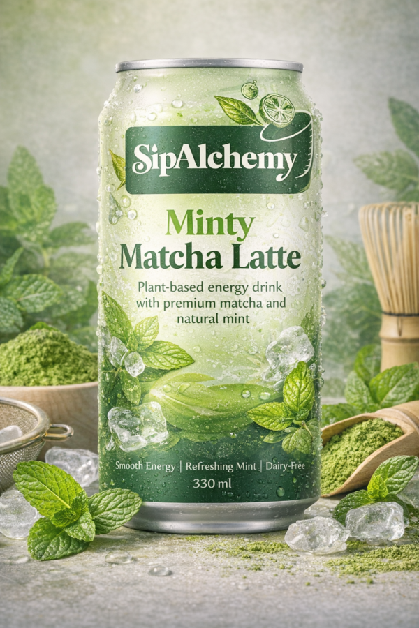 Minty Matcha Latte Natchakan Harbour special A Sydney