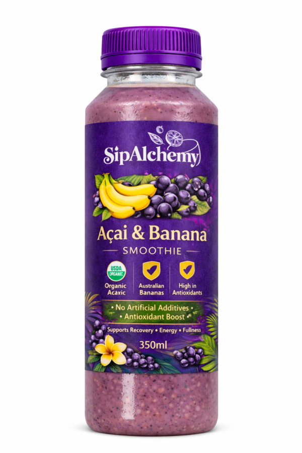 Açai & Banana Smoothie - 350ml Thais Matos