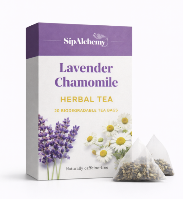 Lavender Chamomile Herbal Tea (20 Tea Bags) - Malena Requena