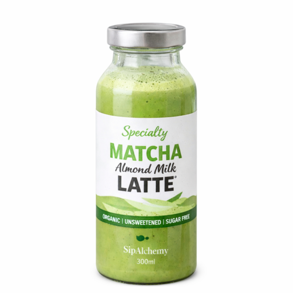 Specialty Matcha Almond Milk Latte – 300ml