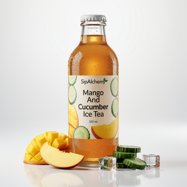 Mango and Cucumber Iced Tea 330ml/ Allan O. Guzman Castro