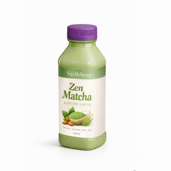 Zen Matcha Almond Latte - Masami Brisbane