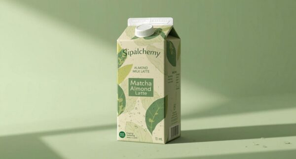 Matcha Almond Milk Latte