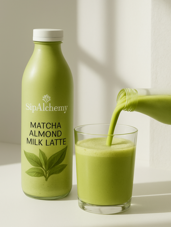 Matcha Almond Milk Latte