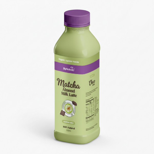 Matcha Almond Milk Latte - 250ml