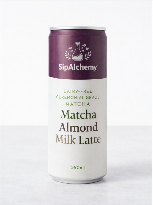 Matcha Almond Milk Latte – Dairy-Free Ceremonial Matcha 250ml