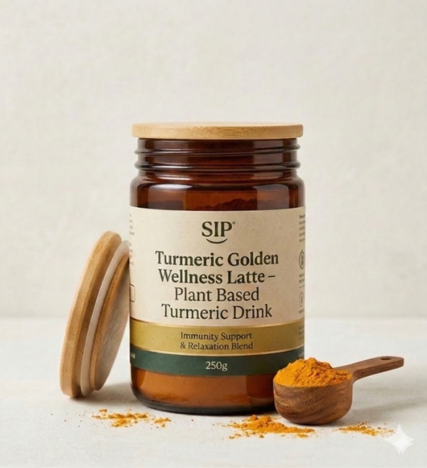 Turmeric Golden Wellness Latte – Plant Based Turmeric Drink