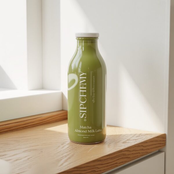 Specialty Matcha Almond Milk Latte – 250ml - Saad - Mel