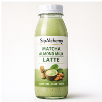 Specialty Matcha Almond Milk Latte – 350ml