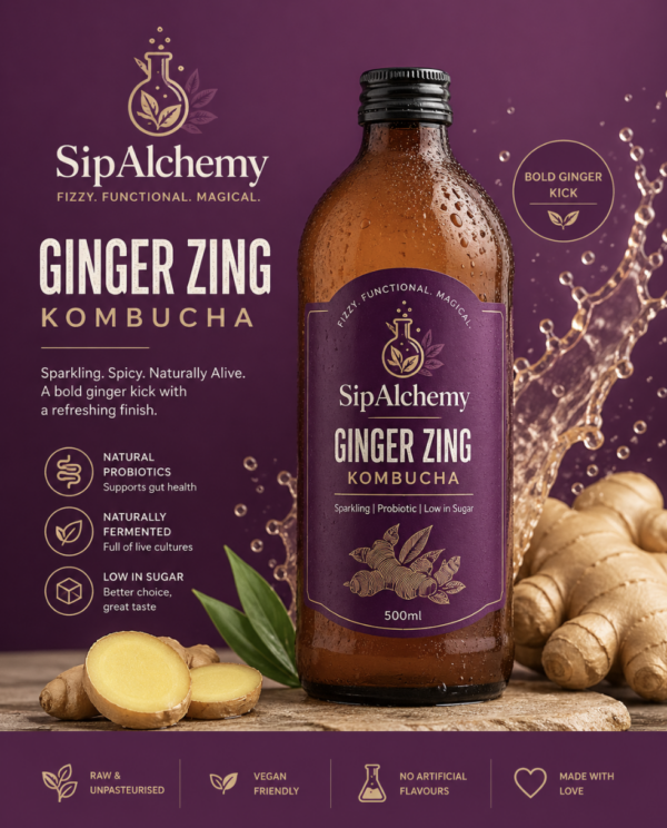 Ginger Zing Kombucha